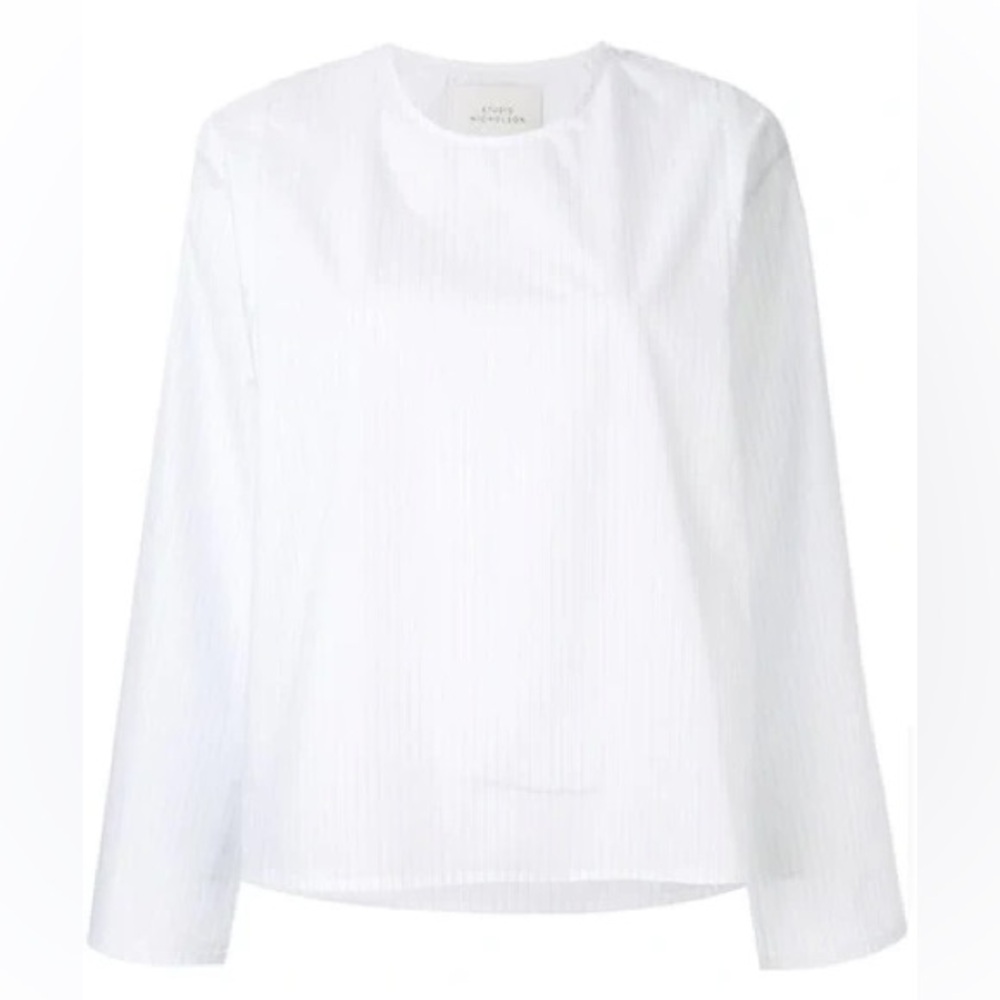 Studio Nicholson Tolan Stripe Top - Picture 4 of 13